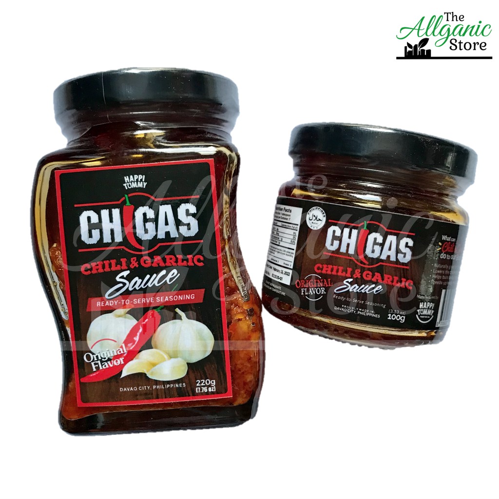 CHIGAS Chili & Garlic Sauce (Original) 100g/220g Shopee Philippines