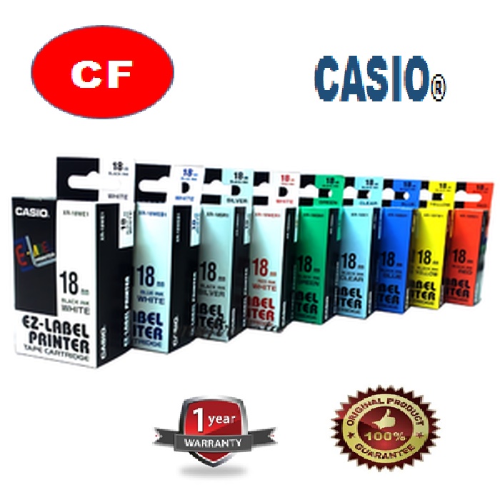 Casio Label Tape 18mm Shopee Philippines