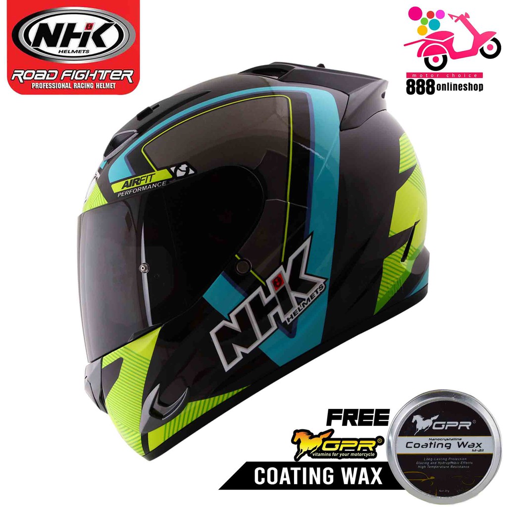 Nhk Helmet Race Pro Proton With Free Gpr Coating Wax Motorchoice 8 Shopee Philippines