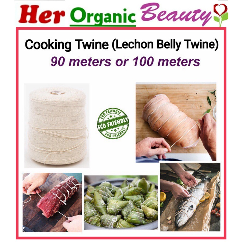 Cooking Twine or Butcher Twine Food Grade 100 Meters Kitchen, Lechon Belly Twine APL Shopee