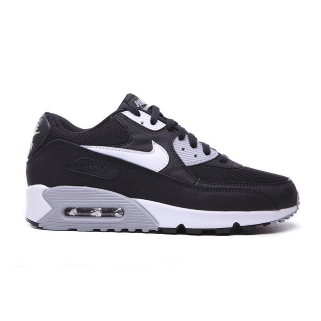 nike air max 90 black gray white