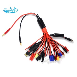 Makerstack 4pcs Tamiya Connector to Deans T Style Plug Cable for RC ESC Lipo for sale online
