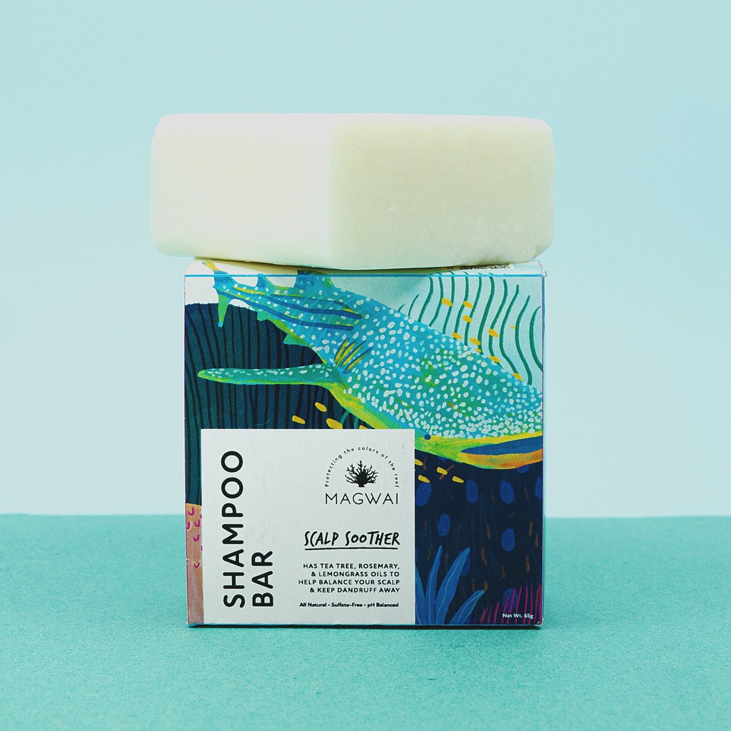【Philippine cod】 MAGWAI Shampoo Bar - Scalp Soother (65g)