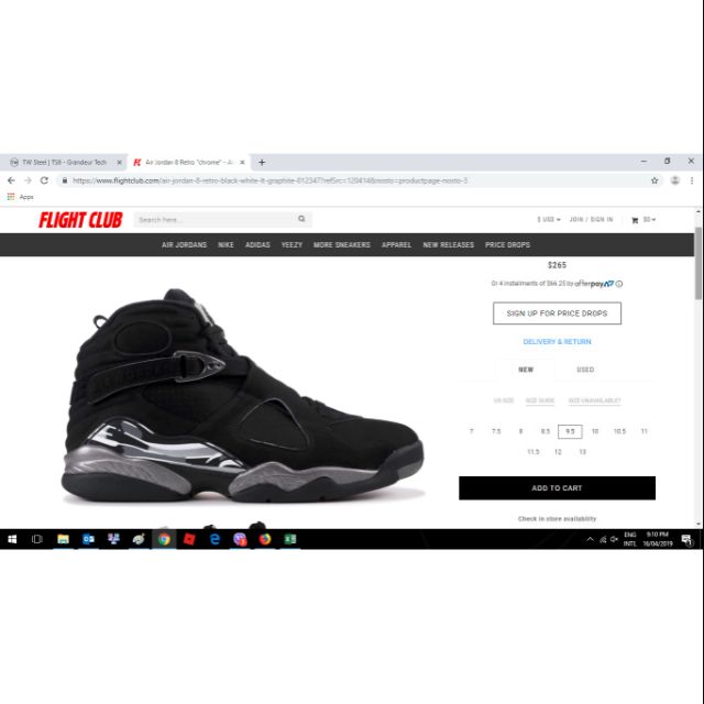 air jordan 8 retro price philippines