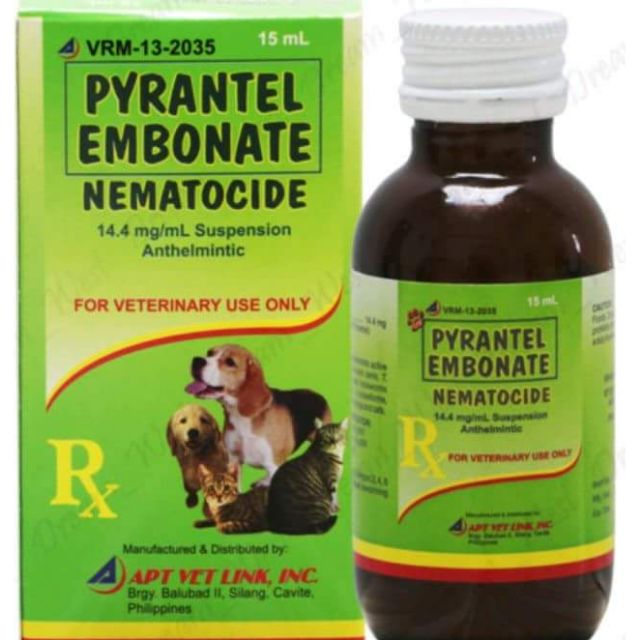 NEMATOCIDE Pyrantel + Embonate (15ml) Shopee Philippines