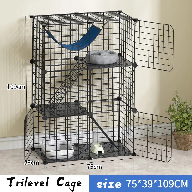 Cage For Fat/Pet Cage/Cat Cage Collapsible/Cat House/2-3-4 Layer Cage For Cat/Cat Cage 2-3 Layers #8
