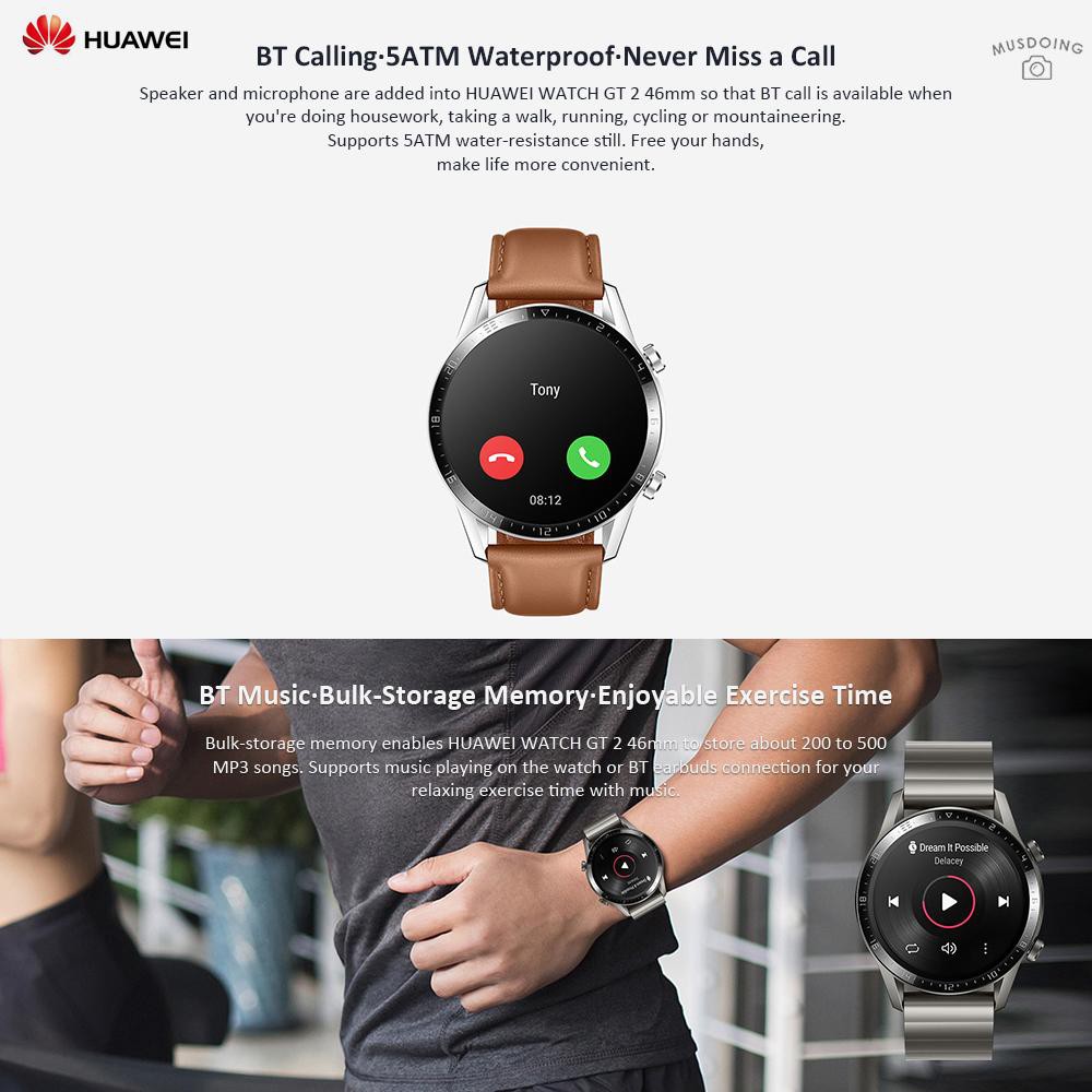 huawei watch gt call speaker