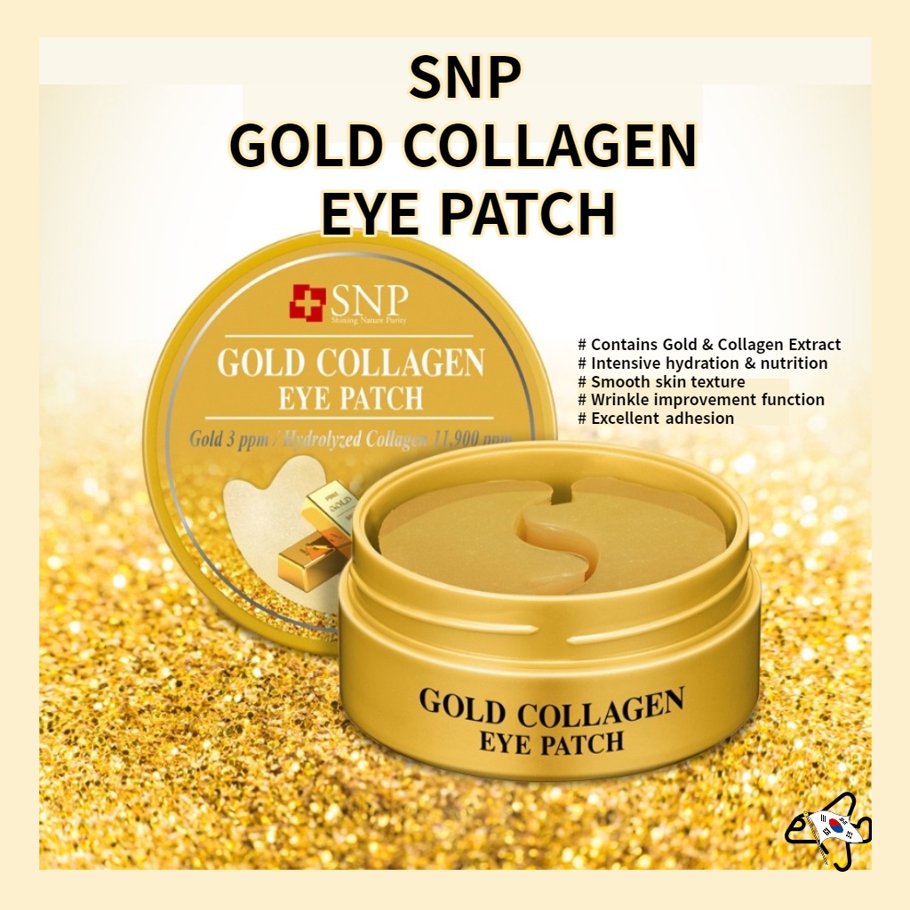 SNP GOLD Collagen Eye Patch/ Contains Gold & Collagen Extract