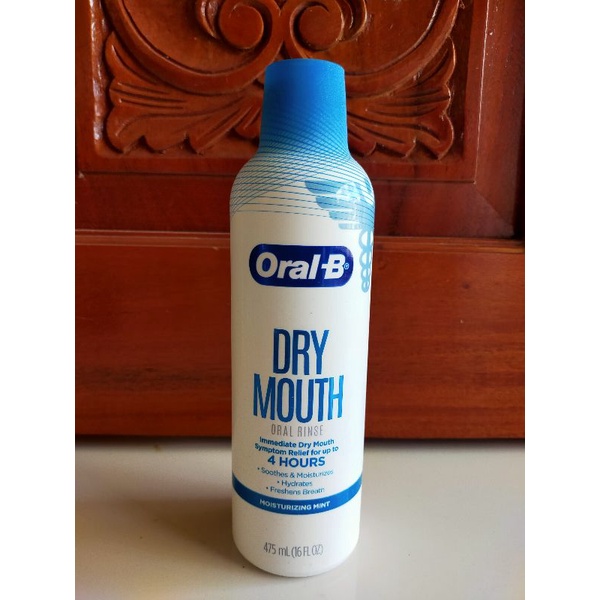 OralB Dry Mouth Oral Rinse Moisturizing Mint Shopee Philippines