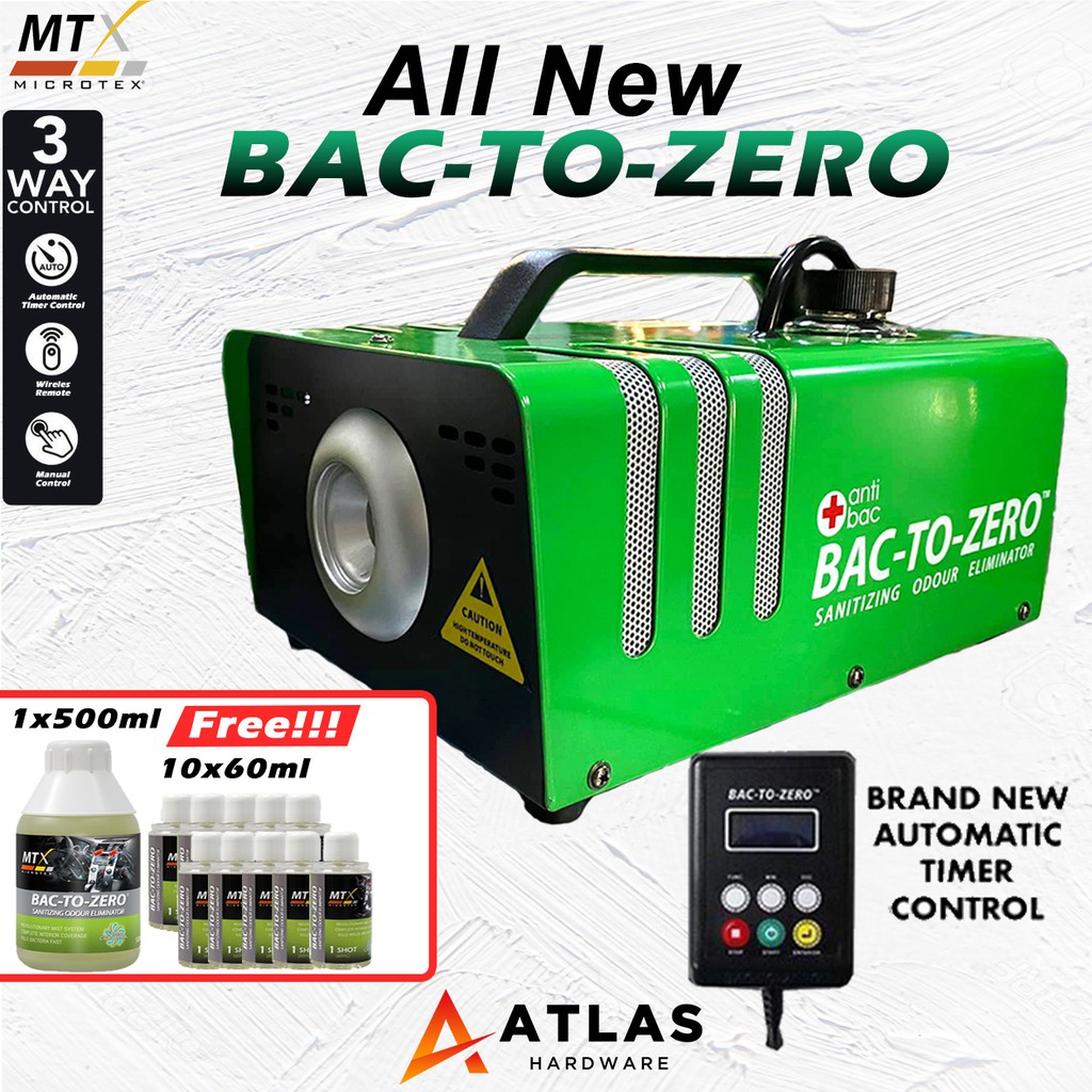 MTX Bac To Zero Disinfectant Fogging machine Shopee Philippines