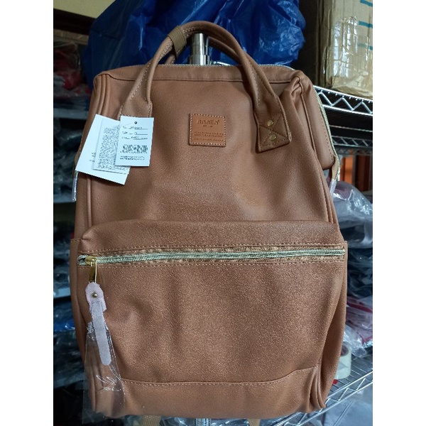Original Anello leather backpack(with freebies) Shopee Philippines