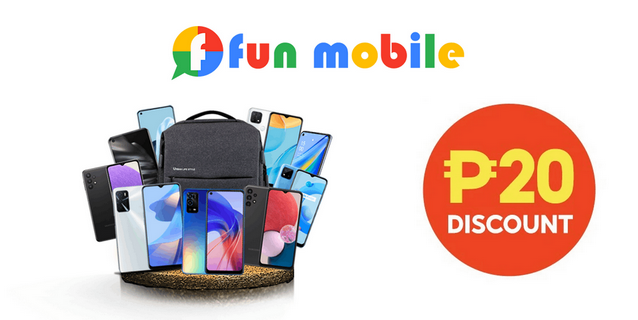 Fun Mobile ShopeePay P20 Discount