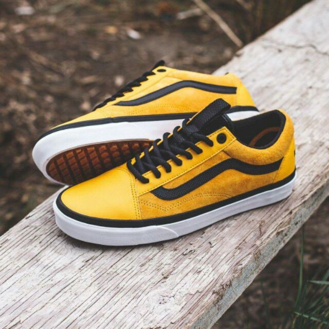 vans x the north face old skool mte yellow shoes