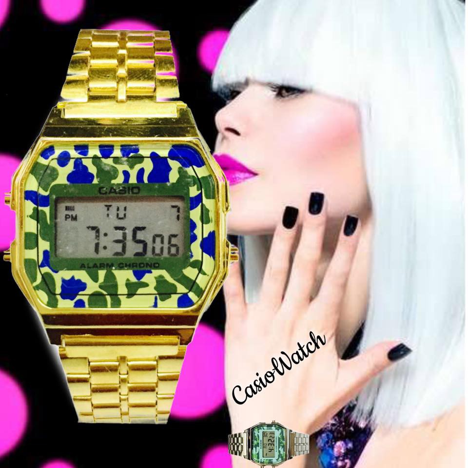 casio vintage camo