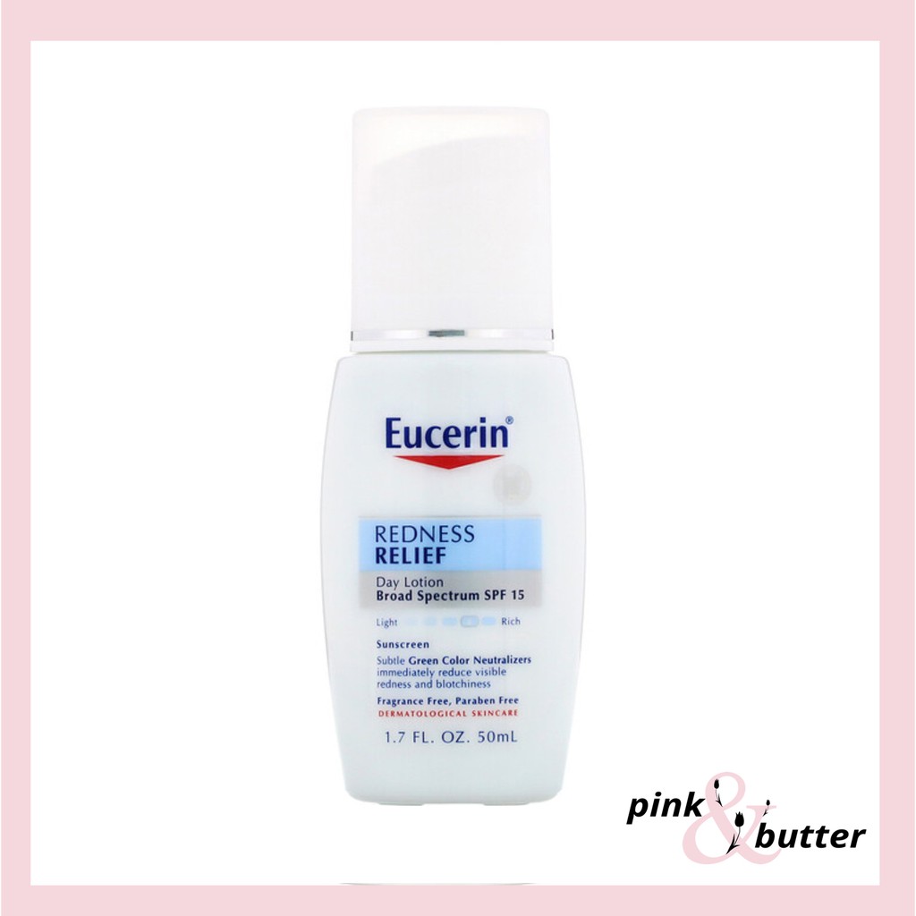 eucerin redness relief day lotion broad spectrum spf 15