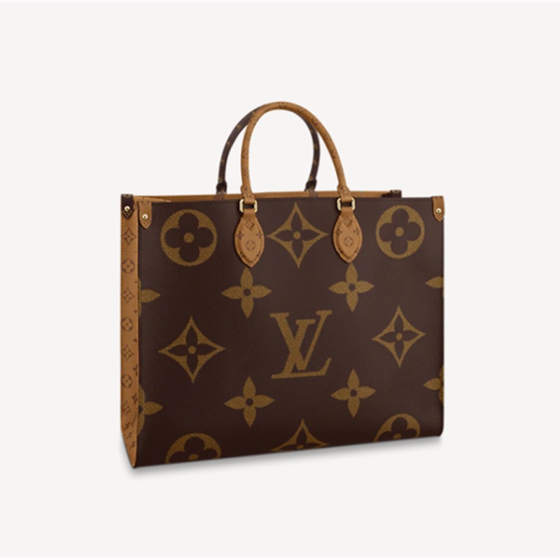 NOT MALL # FASHION LV ON THE GO TOTE BAG BIG LOGO LOUIS VUITTON ...