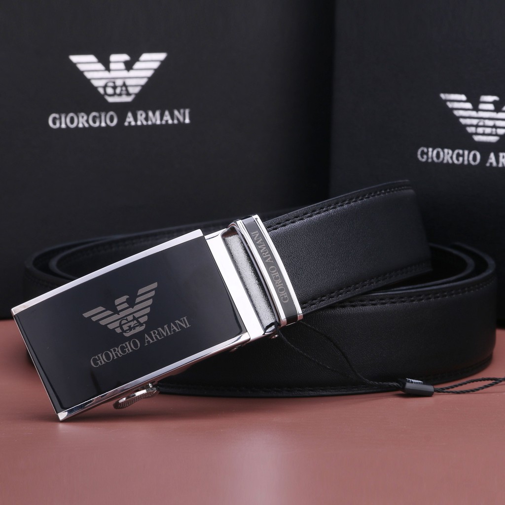 armani buckle belt