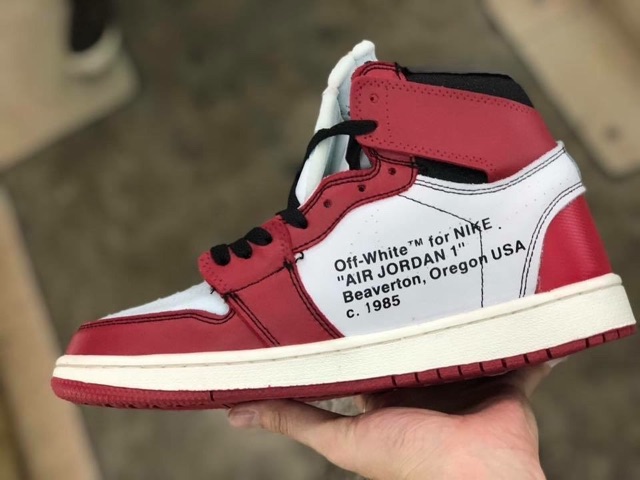 Nike Air Jordan 1 Off White Limited Edition Shopee Philippines