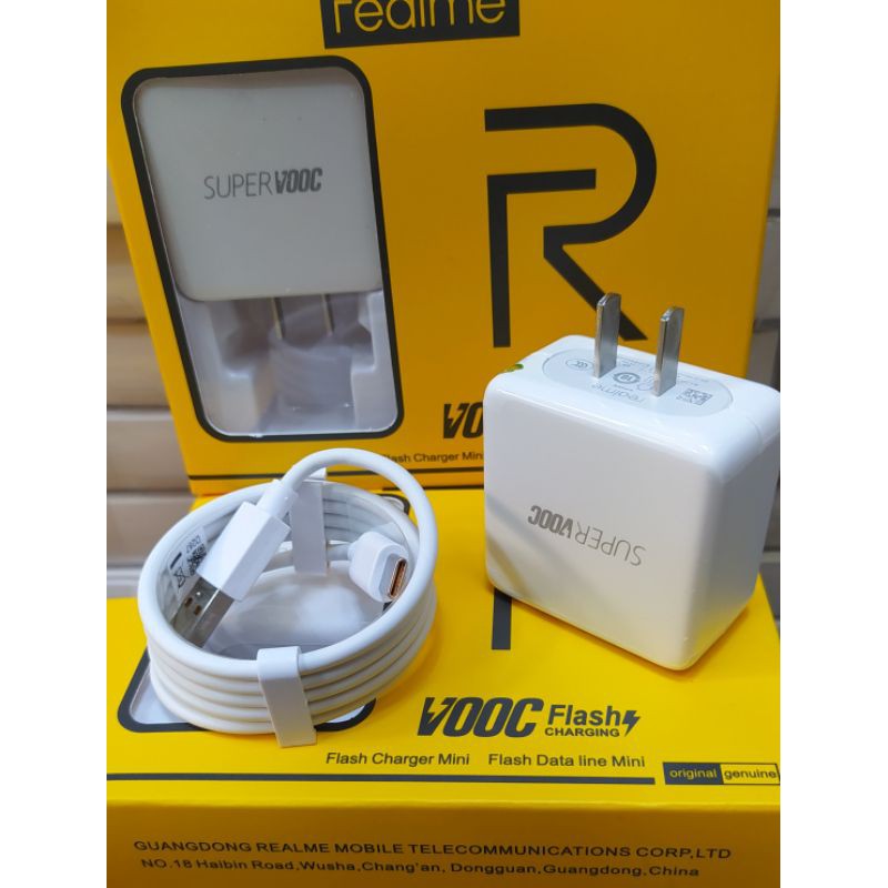 Realme Super VOOC TYPE-C 50Watts & MICRO CABLE Charger 20watts Actual Photo presyo lang â±115