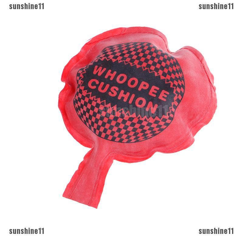 Whoopee Cushion Fart Sounds Whoopie Prank Joke Woopy Balloon Gag 20.5cm Red 