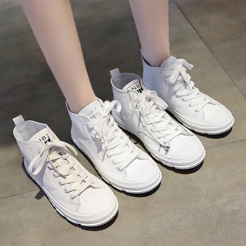 women's high top running sneakers