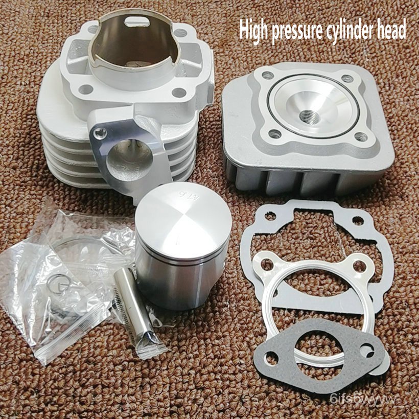 JOG50 Cylinder Kit 47.6mm ZR50 EVO50 3KJ Big Bore Racing Set Head Pin