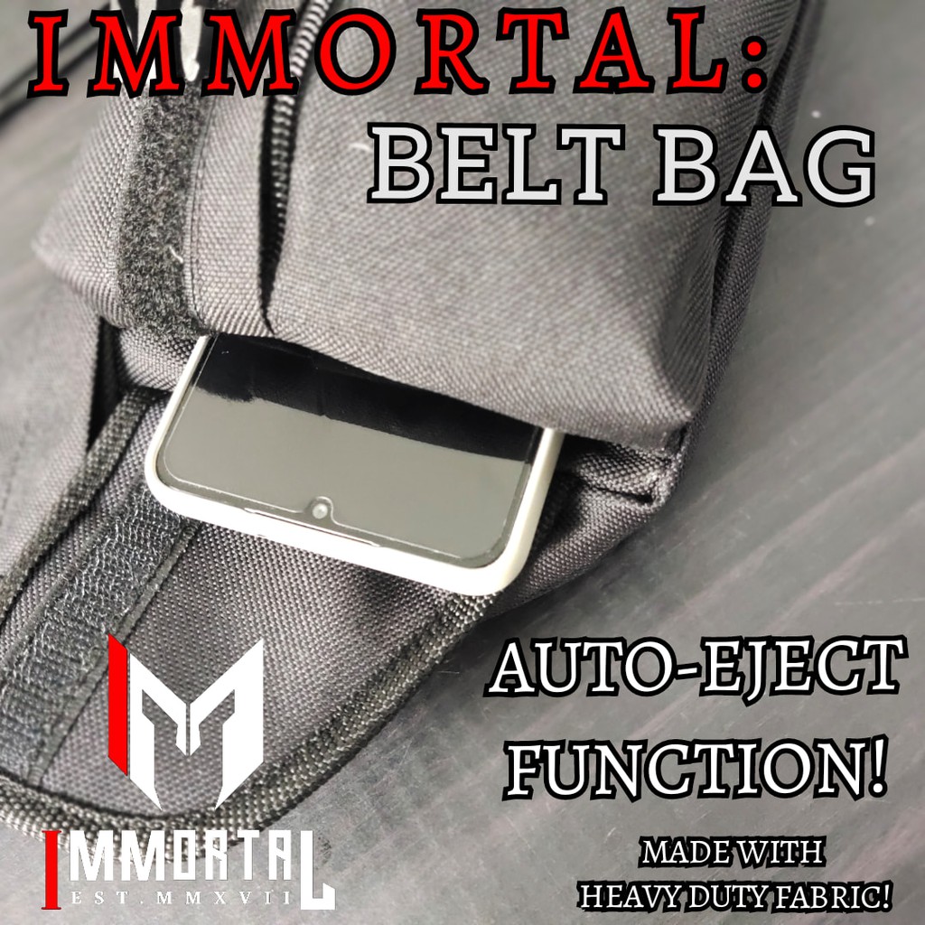NEW ITEM - IMMORTAL MOTOBAG BELT BAG