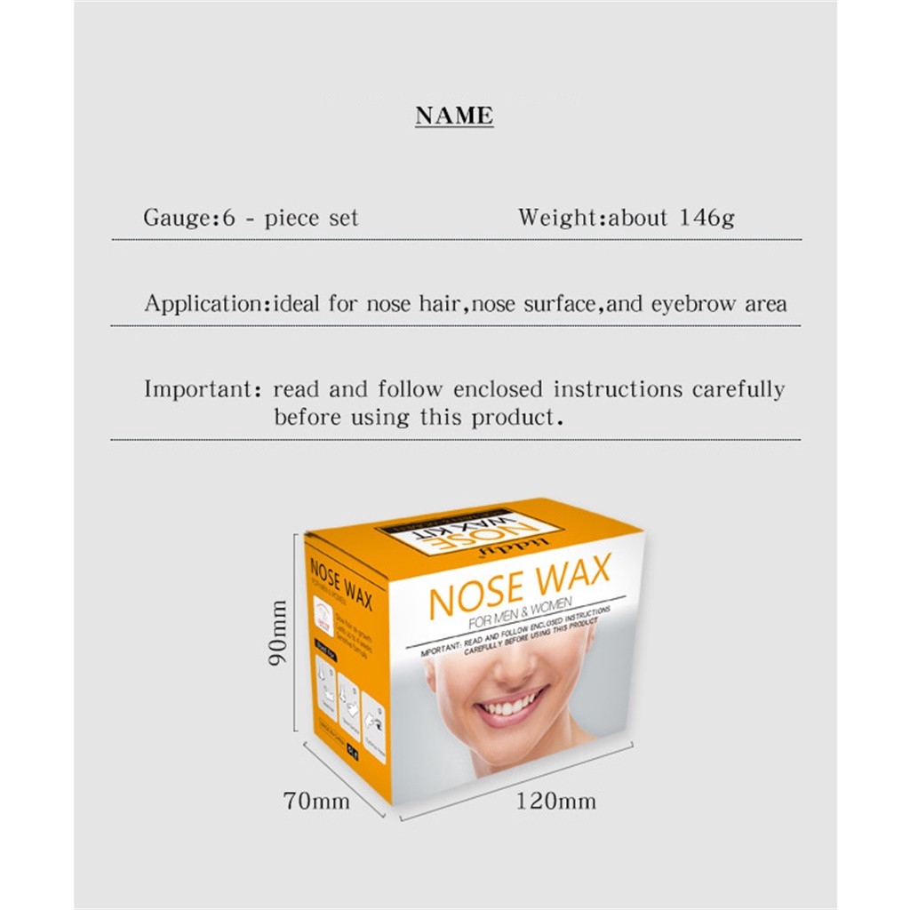 Minutes Nose Hair Removal Set 50g Wax 20pcs Nostril Stick 10pcs Paper Cup  1pcs Heat-resistant Cup Funny Stickers Manual Tslm2 Hair Removal Cream  AliExpress | Natural Gentle Safe Quick Nose Wax Nose