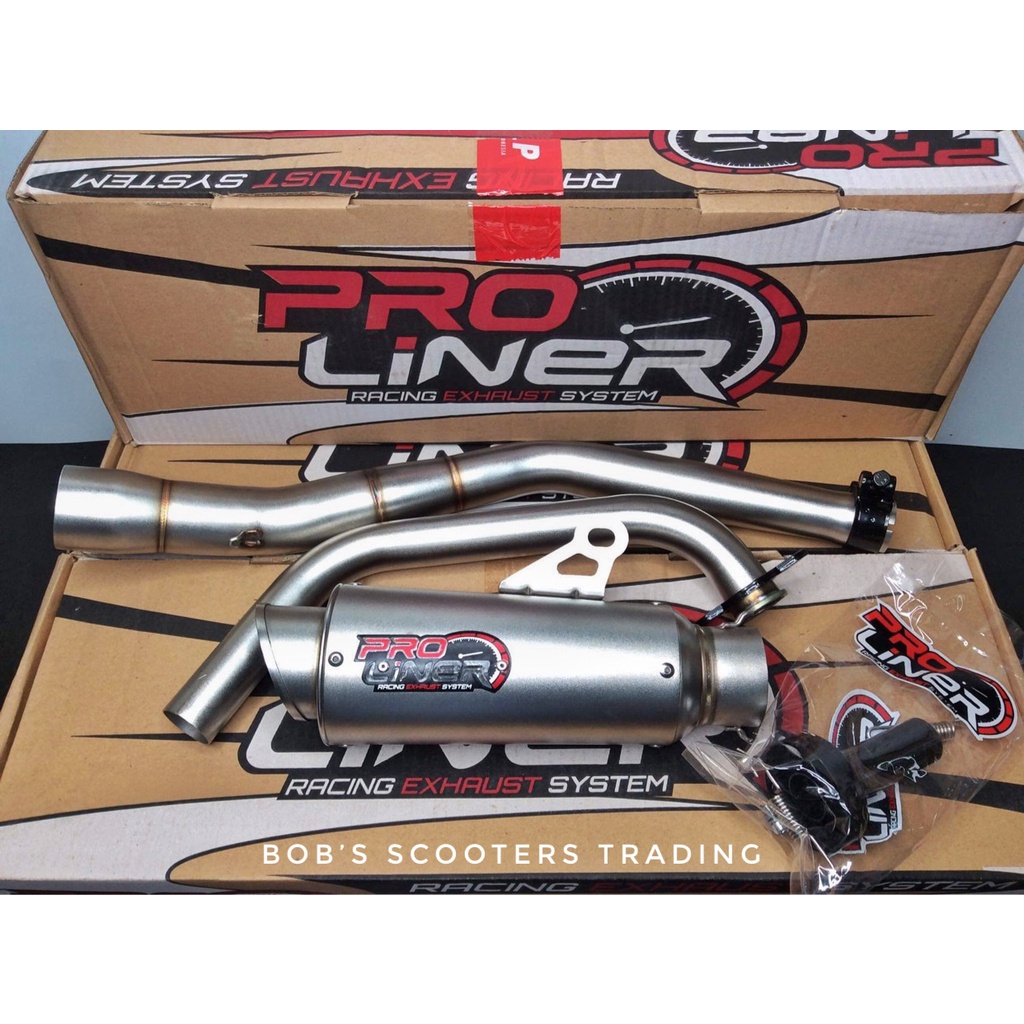 PROLINER Exhaust Pipe for Sniper 150/R15 Standard & GP Type Steel Full