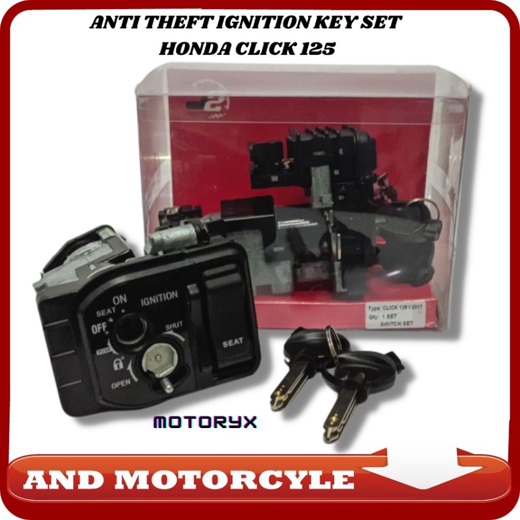 ANTITHEFT KEY SYSTEM HONDA CLICK 125i [100 ORIGINAL] Shopee Philippines