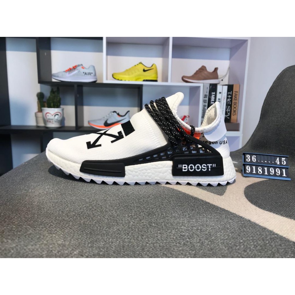 nmd human race white colorful