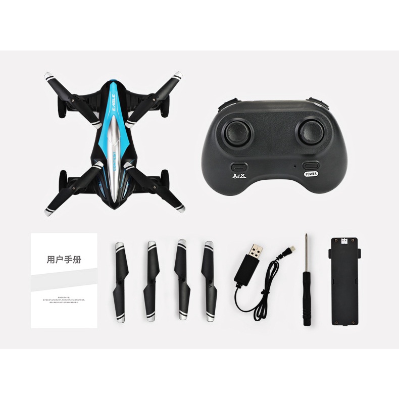 2021 Newest JJRC A157 2.4G RC Drone LandSky 2 In 1 6 Axis Gyro UFO 