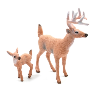 3 Size Christmas Deer Plush Reindeer Furry Deer For Christmas Ornament  New Year Decoration Gift #5
