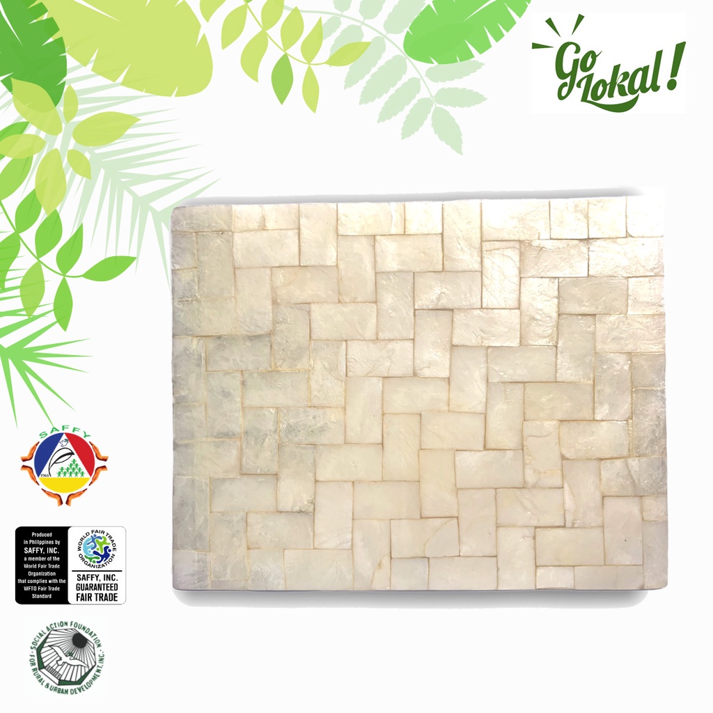 Laminated Capiz Placemat (Natural) Shopee Philippines