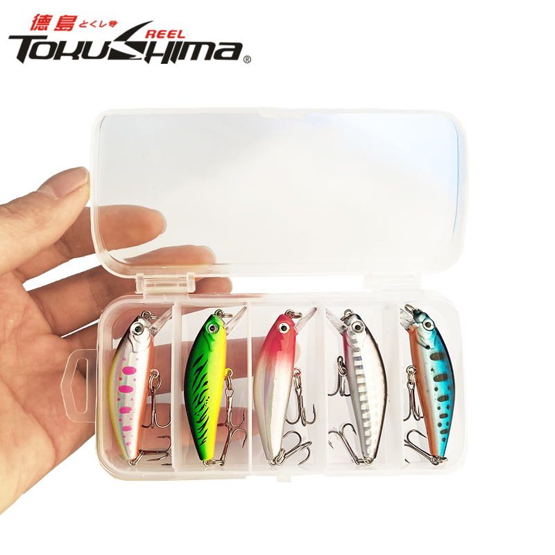 Fishing Bait Set Clouser Minnow Plastic Bait SwimBait Lure Lure For ...