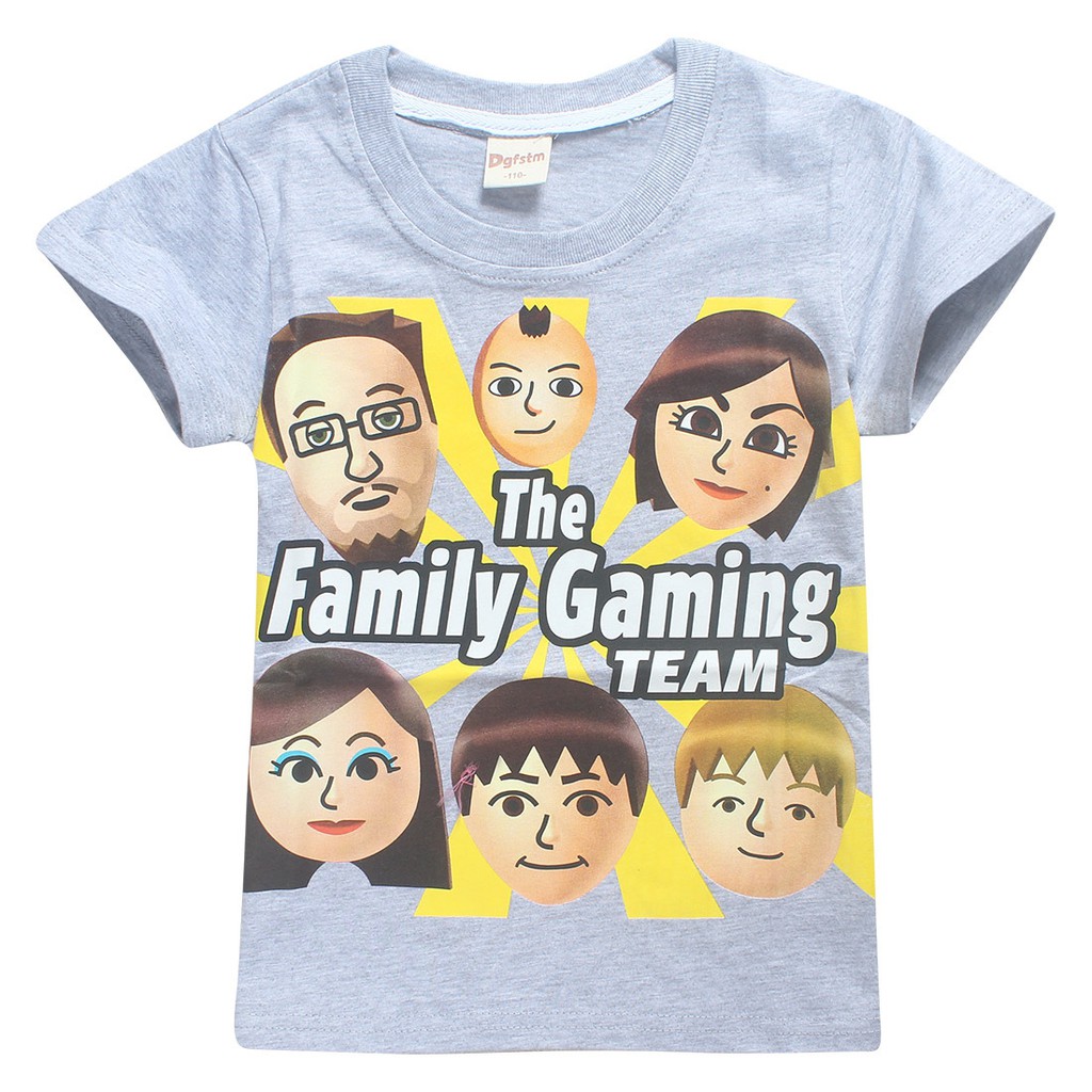 Ropa De Nino 2 16 Anos Roblox Fgteev El Juego De La Familia 100 Algodon Nino Ninas T Shirt Tee Shirt Top Verano Bulldoggin