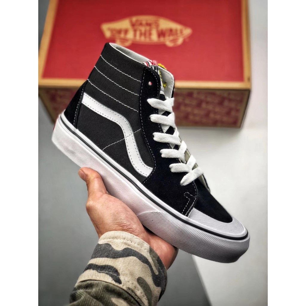 Vans Sk8-Hi 138 Decon High-top Skateboard shoses Black | Shopee Philippines