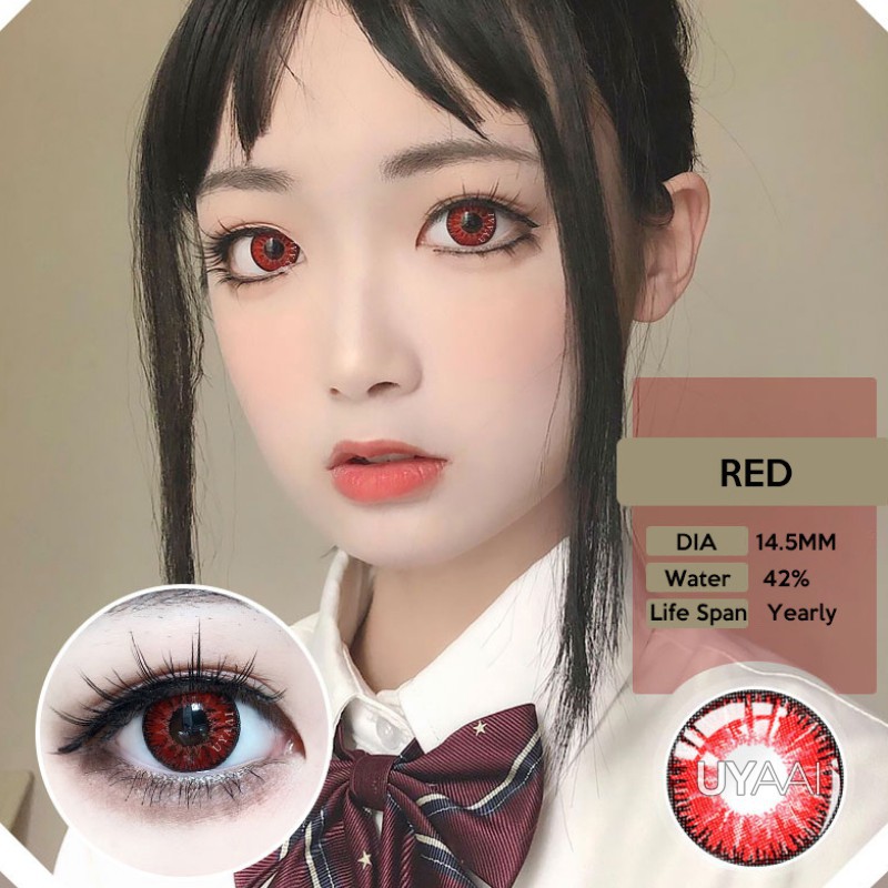 Pin On Contact Lens Pair Contact Lenses For Eyes Anime Lenses Red Eye Lenses Vampire Halloween