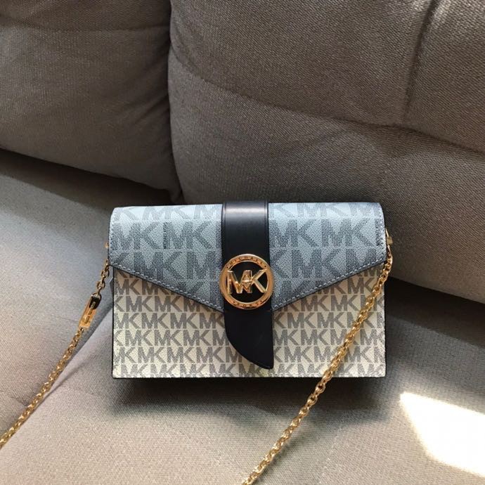 michael kors black chain bag