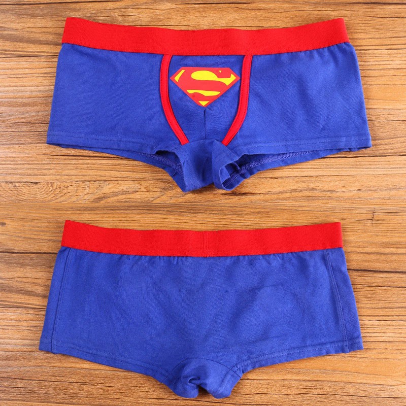job Laboratory fact Superman Cotton Boxers Boxer shorts Trunks man Underwear | Shopee  Philippines