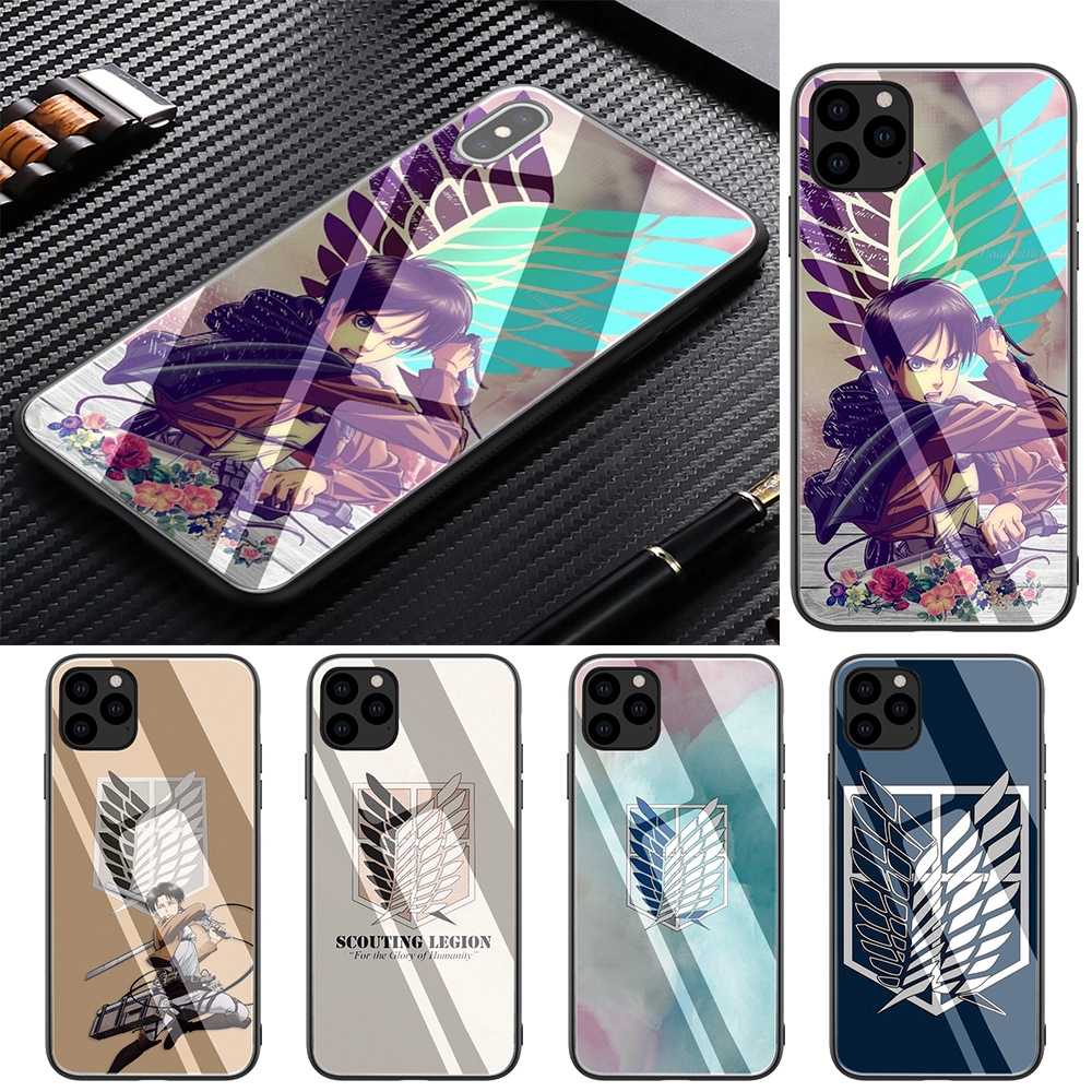 Anime Attack On Titan iPhone 11 Pro XS Max XR X 8 7 6 6S ...