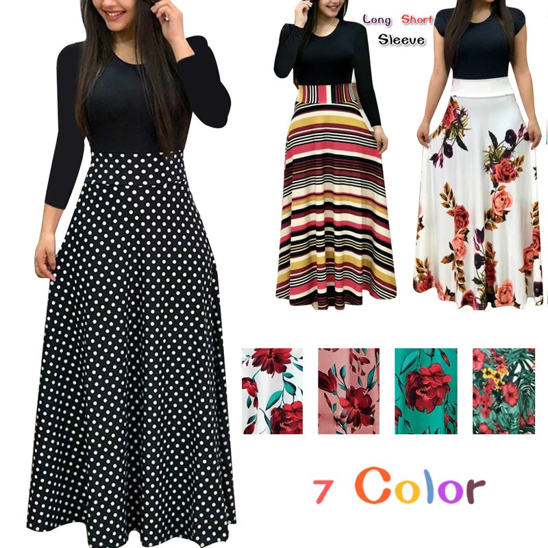 spring maxi dress plus size