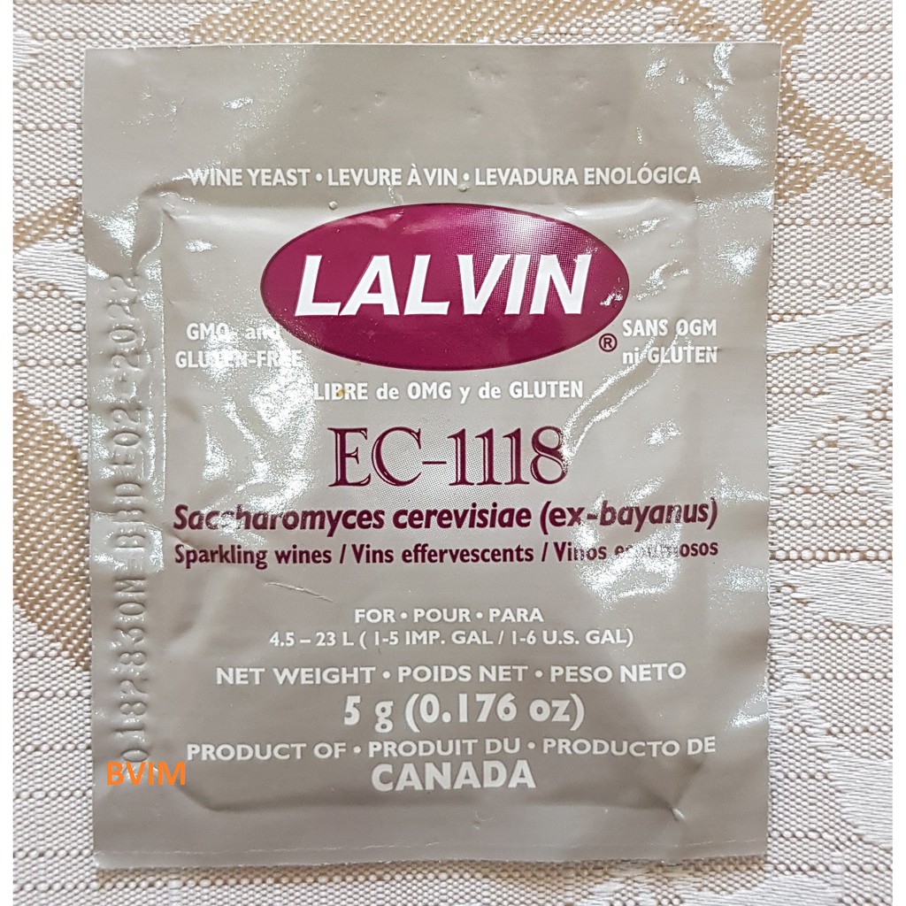 Lalvin EC 1118 All Purpose Wine Yeast for Brewing Shopee Philippines