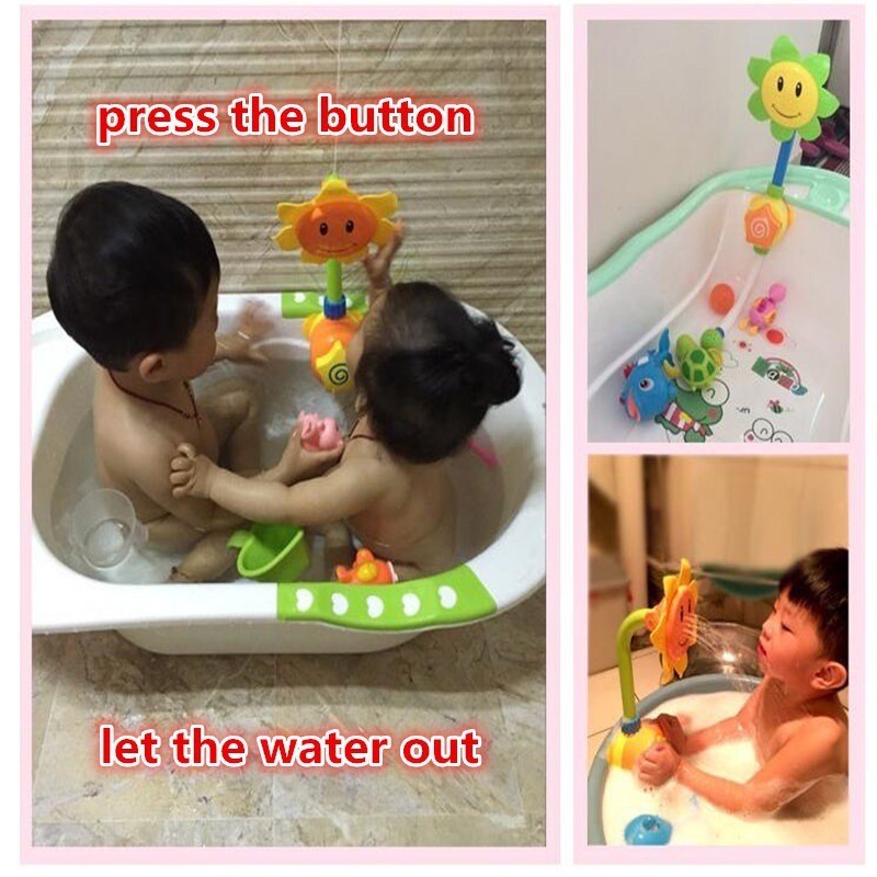 sunflower shower spray baby