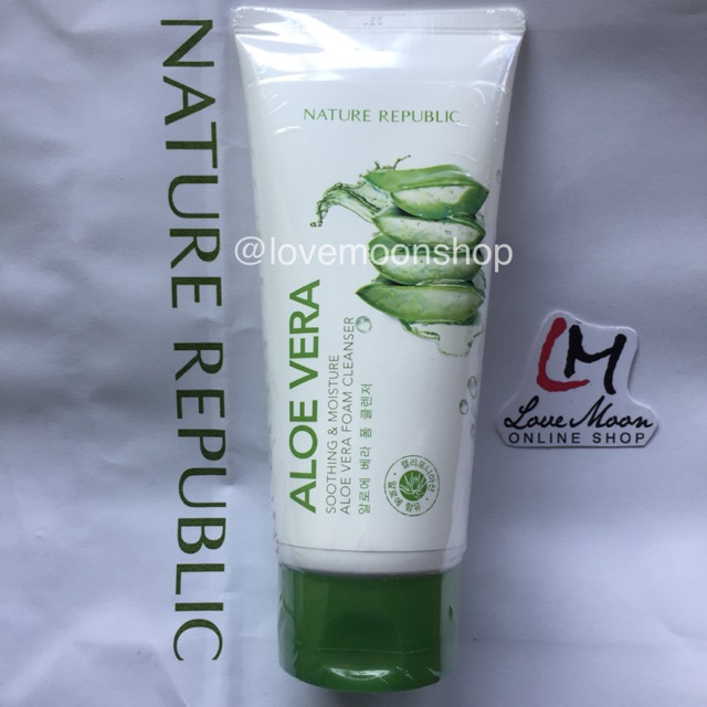 aloe vera foam cleanser price