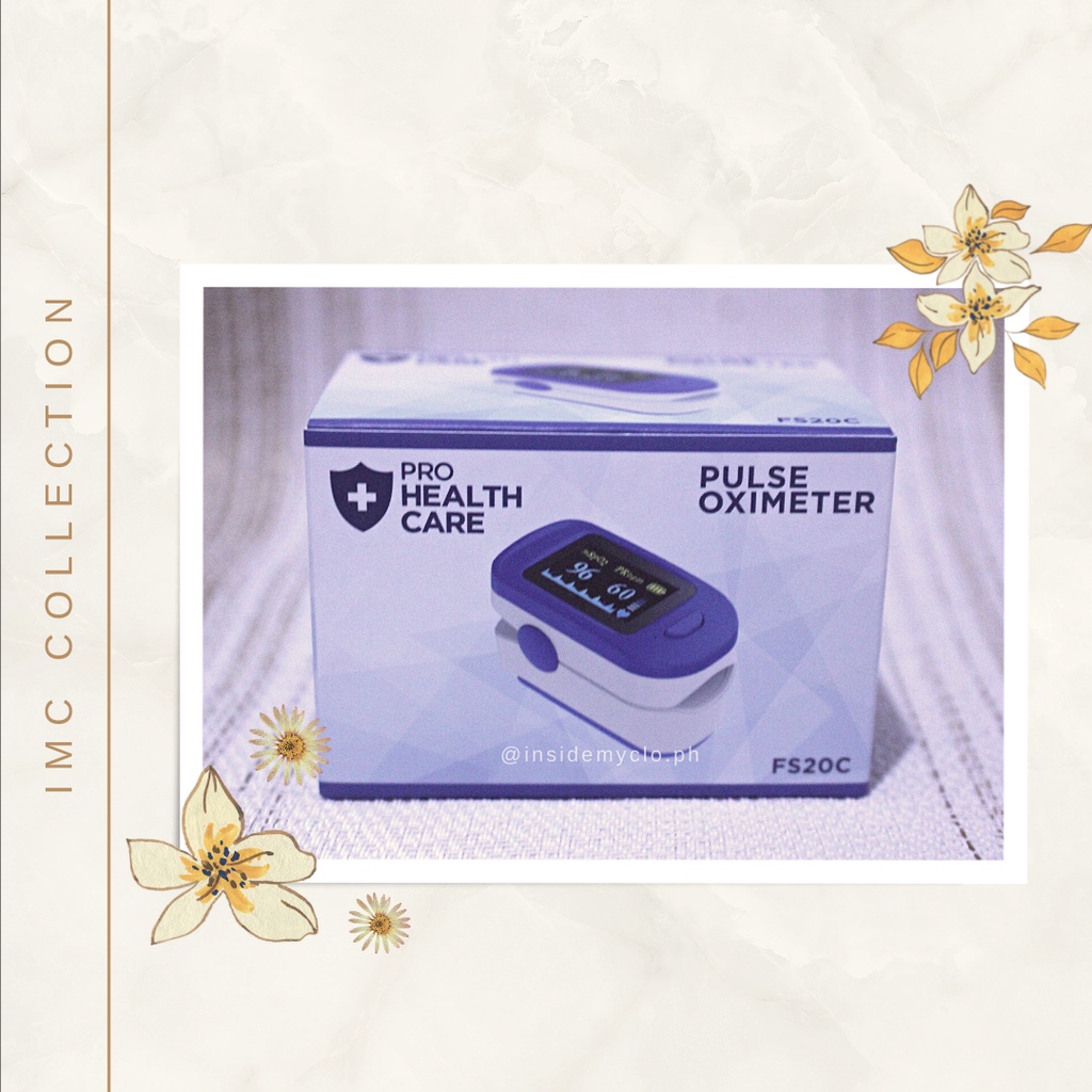 PRO HEALTHCARE PULSE OXIMETER FS20C Shopee Philippines