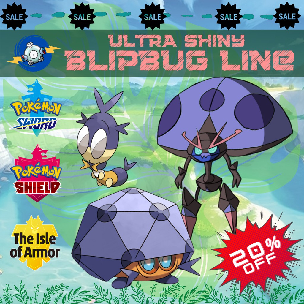 Ultra Shiny Square Shiny Blipbug Line Bundle Shopee Philippines