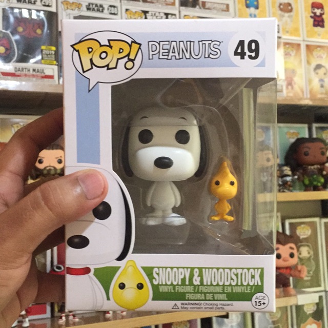 Funko Pop Snoopy Woodstock Peanuts Shopee Philippines