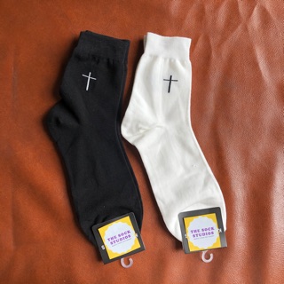 Korean Socks- Cross Socks - Iconic Socks