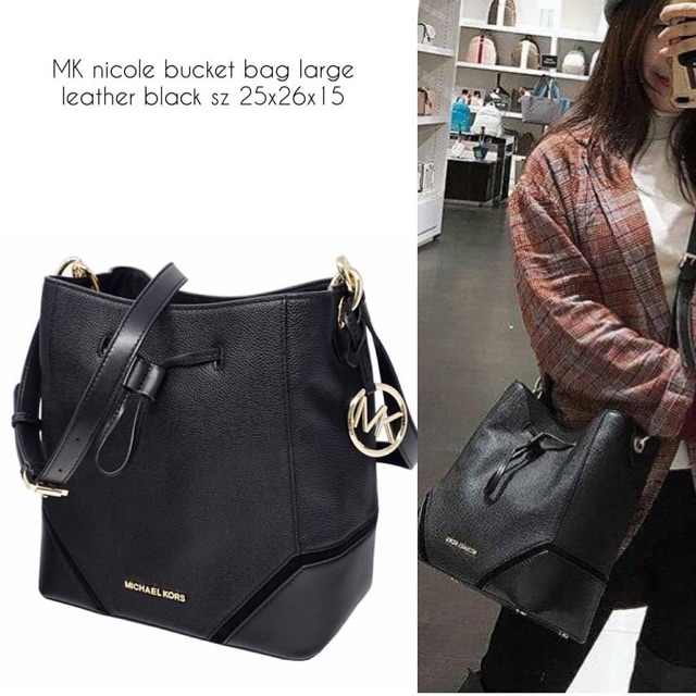 mk large bucket bag